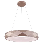 Lampă suspendată roz auriu LED 4000K, iluminat interior, Reus Light Prestige