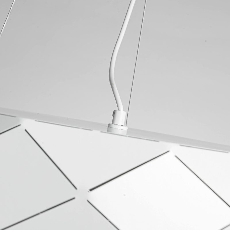 Lampă suspendată albă 3xE27, iluminat dining, Reus Light Prestige