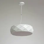 Lampă suspendată albă 3xE27, iluminat dining, Reus Light Prestige