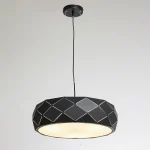 Lampă suspendată neagră 3xE27, iluminat dining, Reus Light Prestige