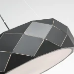 Lampă suspendată neagră 3xE27, iluminat dining, Reus Light Prestige