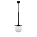 Lampă suspendată neagră 1xE14, iluminat decorativ, Roma Light Prestige