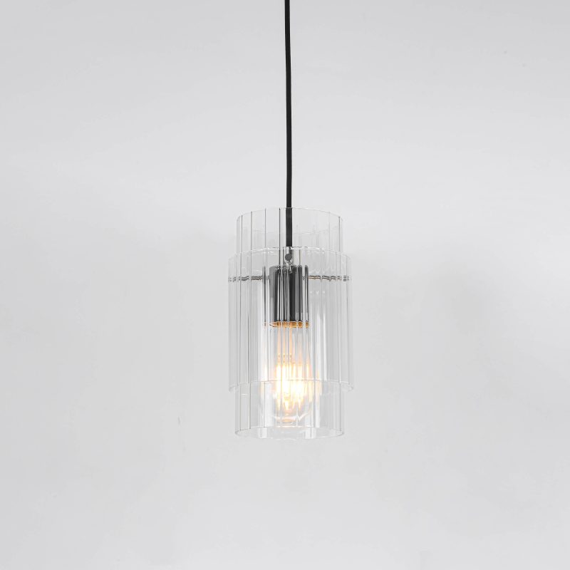 Lampă suspendată neagră 1xE27, iluminat interior, Savona Light Prestige