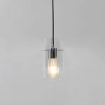 Lampă suspendată neagră 1xE27, iluminat interior, Savona Light Prestige