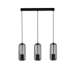 Lampă suspendată neagră 3xGU10, stil modern, Sintra Light Prestige