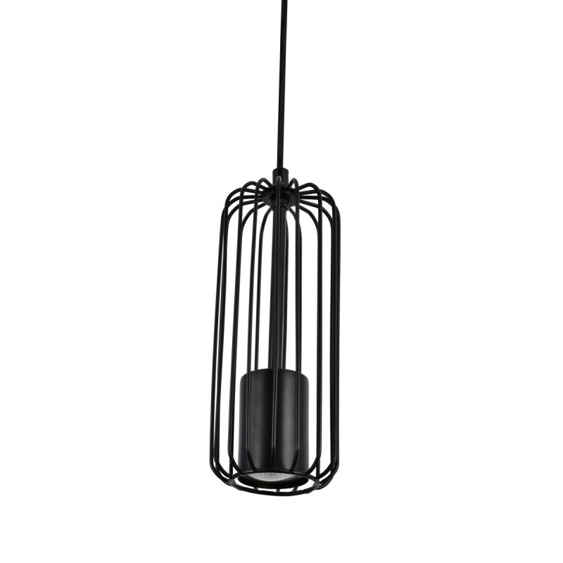 Lampă suspendată neagră 3xGU10, stil modern, Sintra Light Prestige