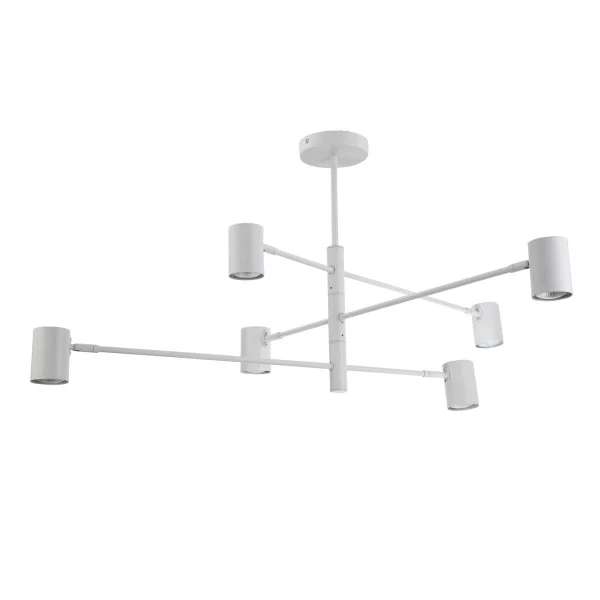 Lampă suspendată albă 6xGU10