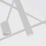 Lampă suspendată albă 6xGU10, iluminat interior, Snow Light Prestige