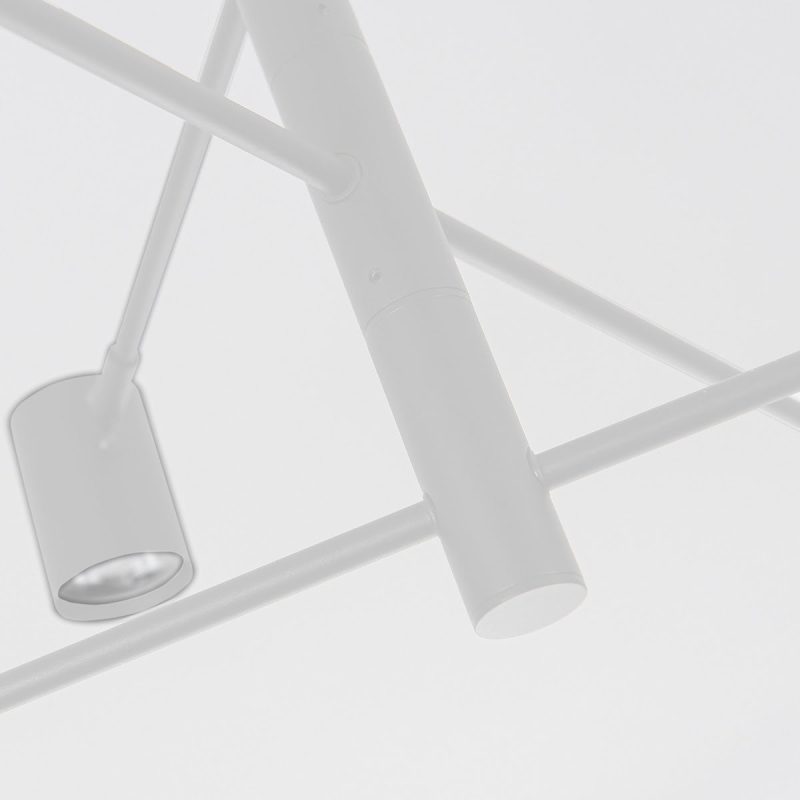 Lampă suspendată albă 6xGU10, iluminat interior, Snow Light Prestige - imagine 5