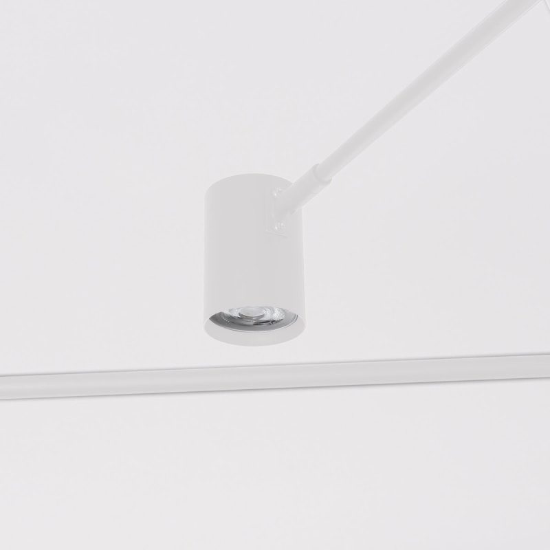 Lampă suspendată albă 6xGU10, iluminat interior, Snow Light Prestige - imagine 6