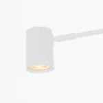 Lampă suspendată albă 6xGU10, iluminat interior, Snow Light Prestige