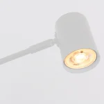 Lampă suspendată albă 6xGU10, iluminat interior, Snow Light Prestige