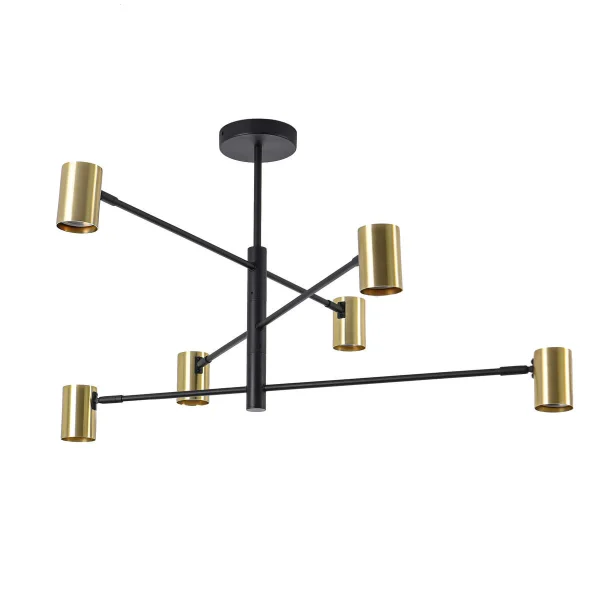 Lampă suspendată aurie 6xGU10