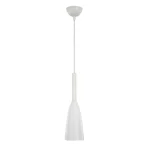 Lampă suspendată albă 1xE27, stil urban, Solin Light Prestige
