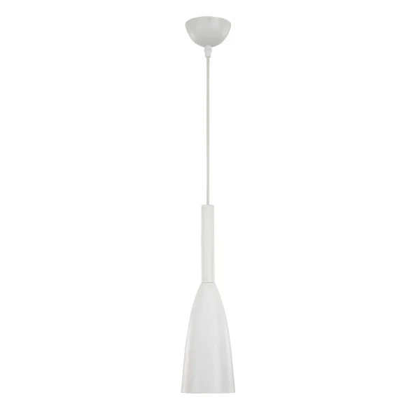Lampă suspendată albă 1xE27
