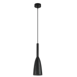 Lampă suspendată neagră 1xE27, stil urban, Solin Light Prestige