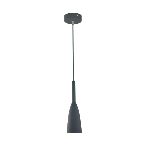 Lampă suspendată Solin 1 gri 1xE27 Light Prestige