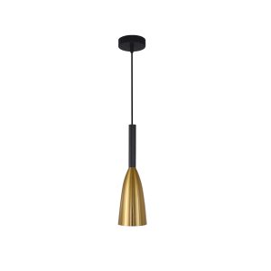 Lampă suspendată Solin 1 aurie 1xE27 Light Prestige
