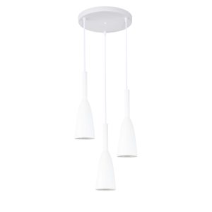 Lampă suspendată Solin 3 albă 3xE27 Light Prestige