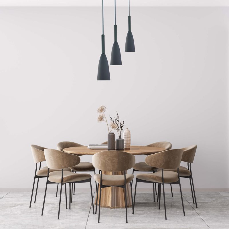 Lampă suspendată Solin 3 gri 3xE27 Light Prestige