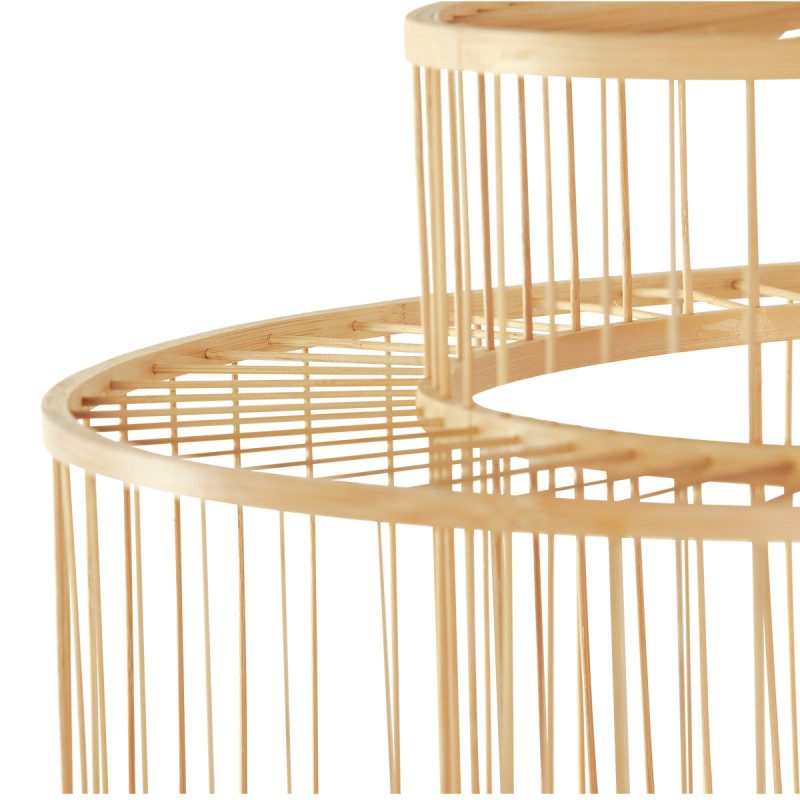 Lampă suspendată ratan 1xE27, design boho, Stela Light Prestige - imagine 5