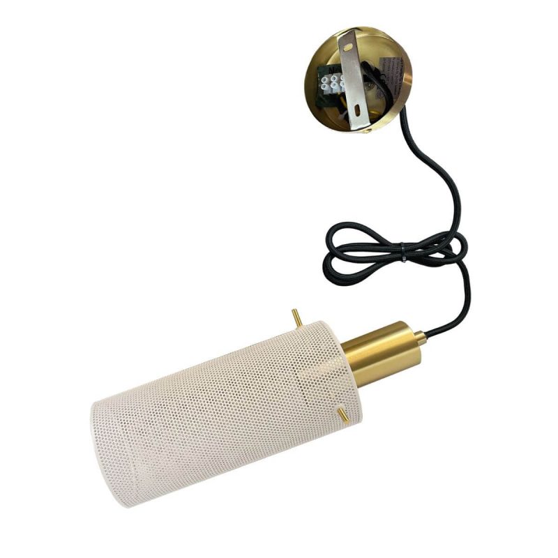Lampă suspendată albă 1xE27, design simplu, Tirana Light Prestige - imagine 4