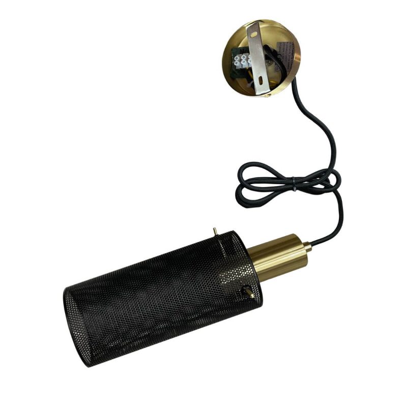 Lampă suspendată neagră 1xE27, design simplu, Tirana Light Prestige