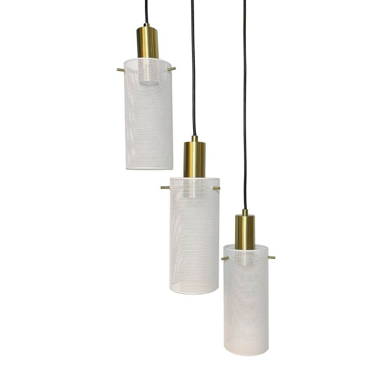 Lampă suspendată albă 3xE27, iluminat interior, Tirana Light Prestige - imagine 5