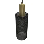 Lampă suspendată neagră 3xE27, iluminat interior, Tirana Light Prestige