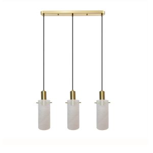 Lampă suspendată albă 3xE27