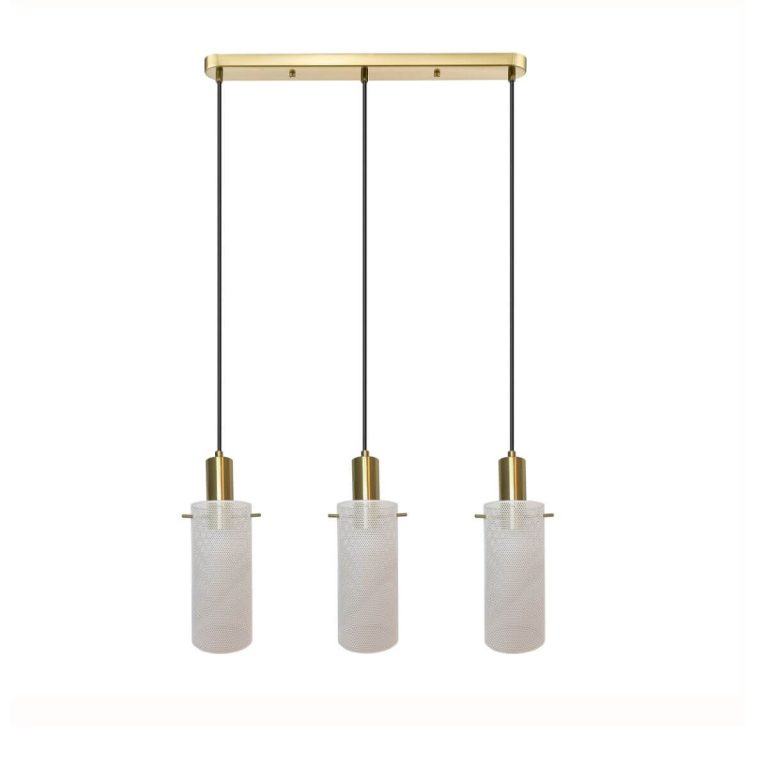 Lampă suspendată albă 3xE27