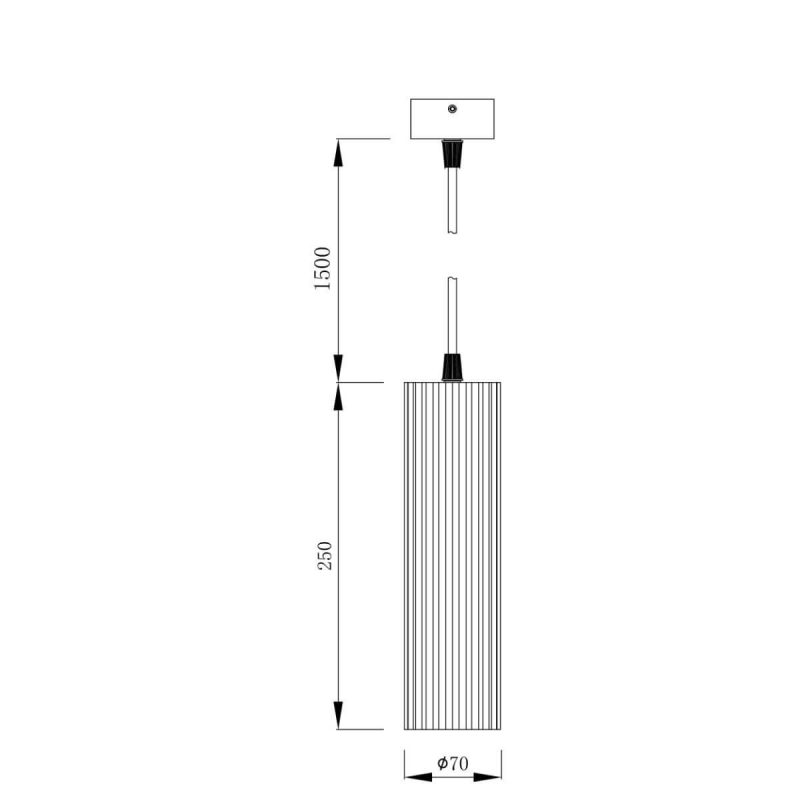 Lampă suspendată albă 1xGU10, iluminat direcțional, Tokio Light Prestige - imagine 6