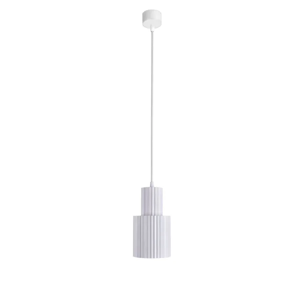 Lampă suspendată albă 1xE27