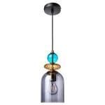 Lampă suspendată fumurie 1xE27, stil modern, Tropea Light Prestige