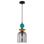 Lampă suspendată fumurie 1xE27, stil modern, Tropea Light Prestige