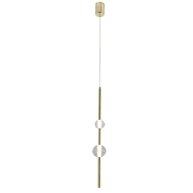 Lampă suspendată aurie LED 4000K