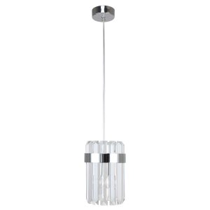 Lampă suspendată crom 1xE14