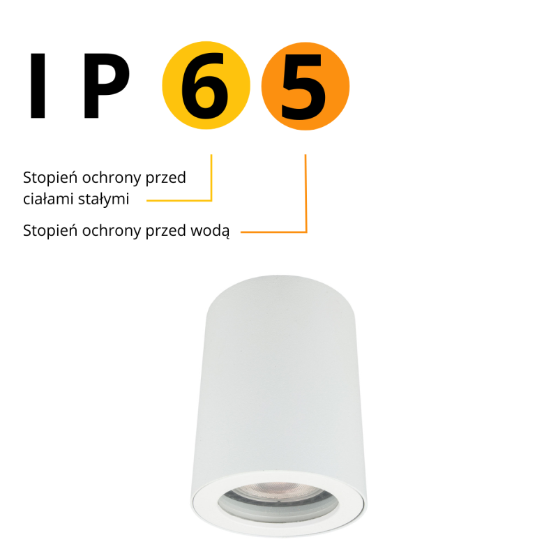 Aplica de tavan albă IP65 1xGU10, pentru baie sau exterior, Faro Light Prestige - imagine 6