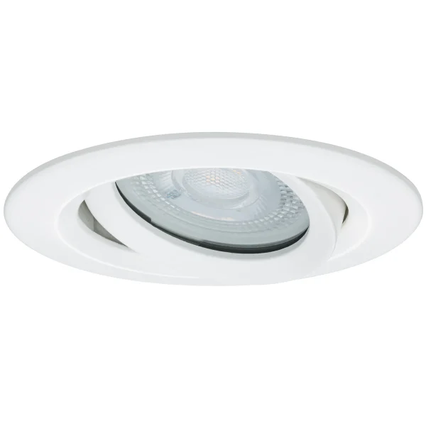 Spot încastrat orientabil alb IP65 1xGU10