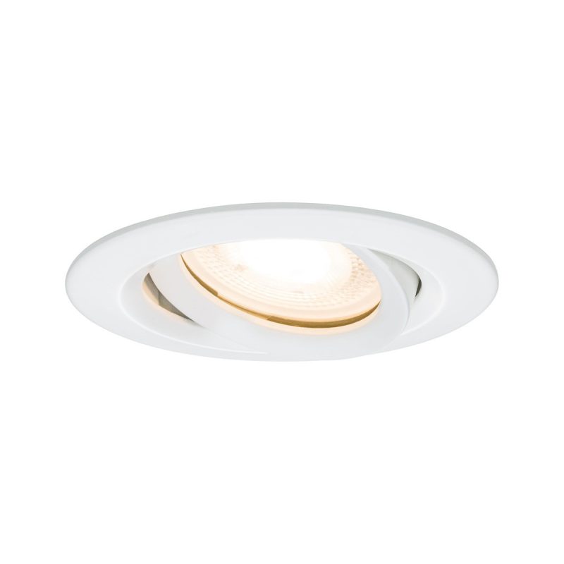 Spot încastrat orientabil alb IP65 1xGU10, baie sau exterior, Lagos Light Prestige - imagine 4