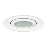 Spot încastrat orientabil alb IP65 1xGU10, baie sau exterior, Lagos Light Prestige