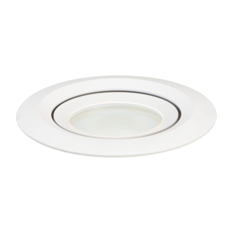 Spot încastrat orientabil alb IP65 1xGU10, baie sau exterior, Lagos Light Prestige - imagine 6