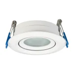 Spot încastrat orientabil alb IP65 1xGU10, baie sau exterior, Lagos Light Prestige