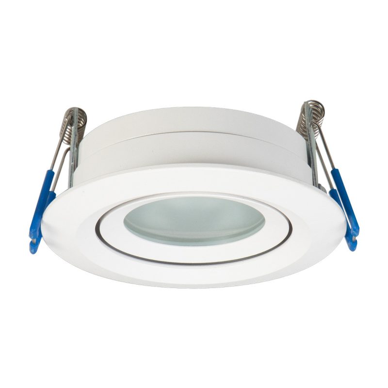 Spot încastrat orientabil alb IP65 1xGU10, baie sau exterior, Lagos Light Prestige - imagine 7