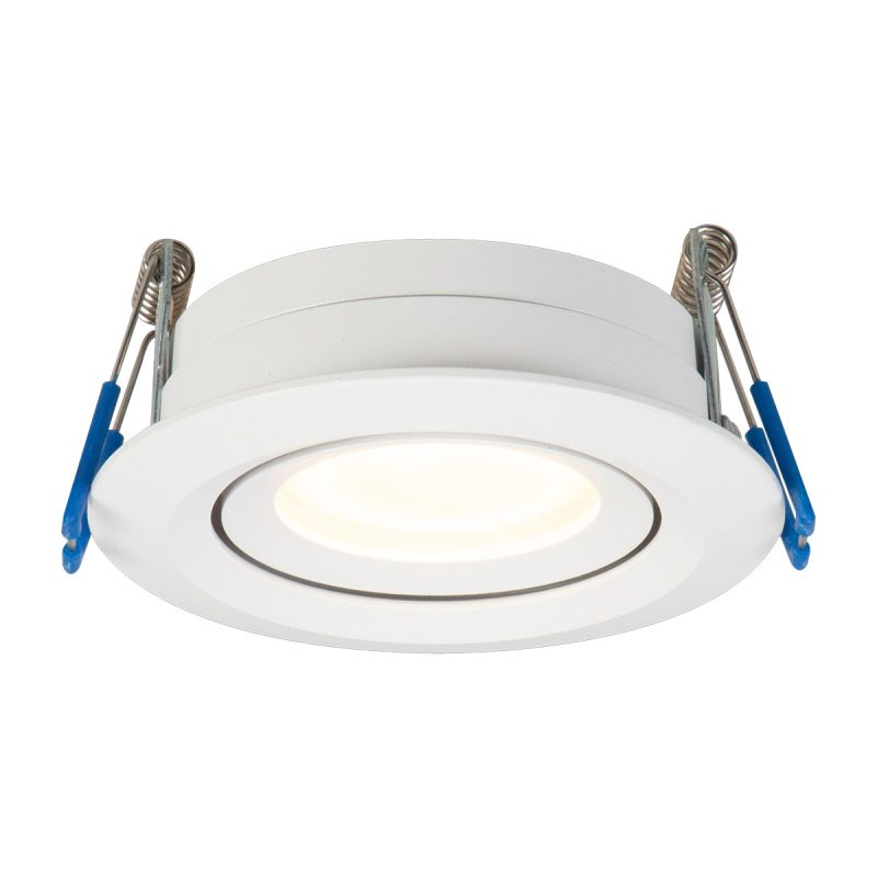 Spot încastrat orientabil alb IP65 1xGU10, baie sau exterior, Lagos Light Prestige - imagine 8