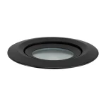 Spot încastrat orientabil negru IP65 1xGU10, baie sau exterior, Lagos Light Prestige
