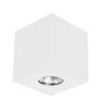 Plafonieră aplicată albă 1xGU10, formă cilindrică, Lyon Light Prestige