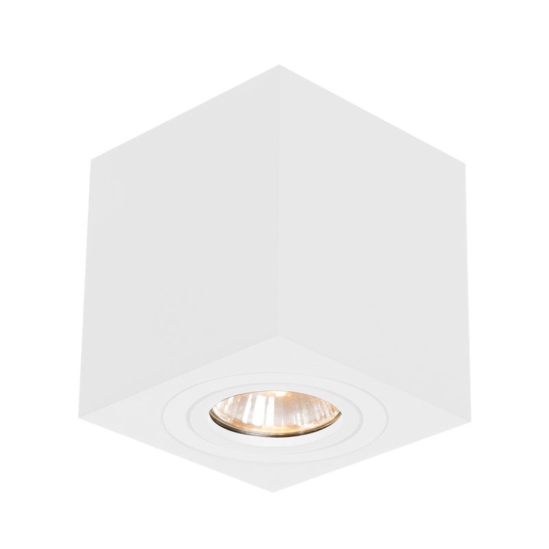 Plafonieră aplicată albă 1xGU10, formă cilindrică, Lyon Light Prestige - imagine 4