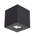 Plafonieră aplicată neagră 1xGU10, formă cilindrică, Lyon Light Prestige