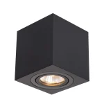 Plafonieră aplicată neagră 1xGU10, formă cilindrică, Lyon Light Prestige
